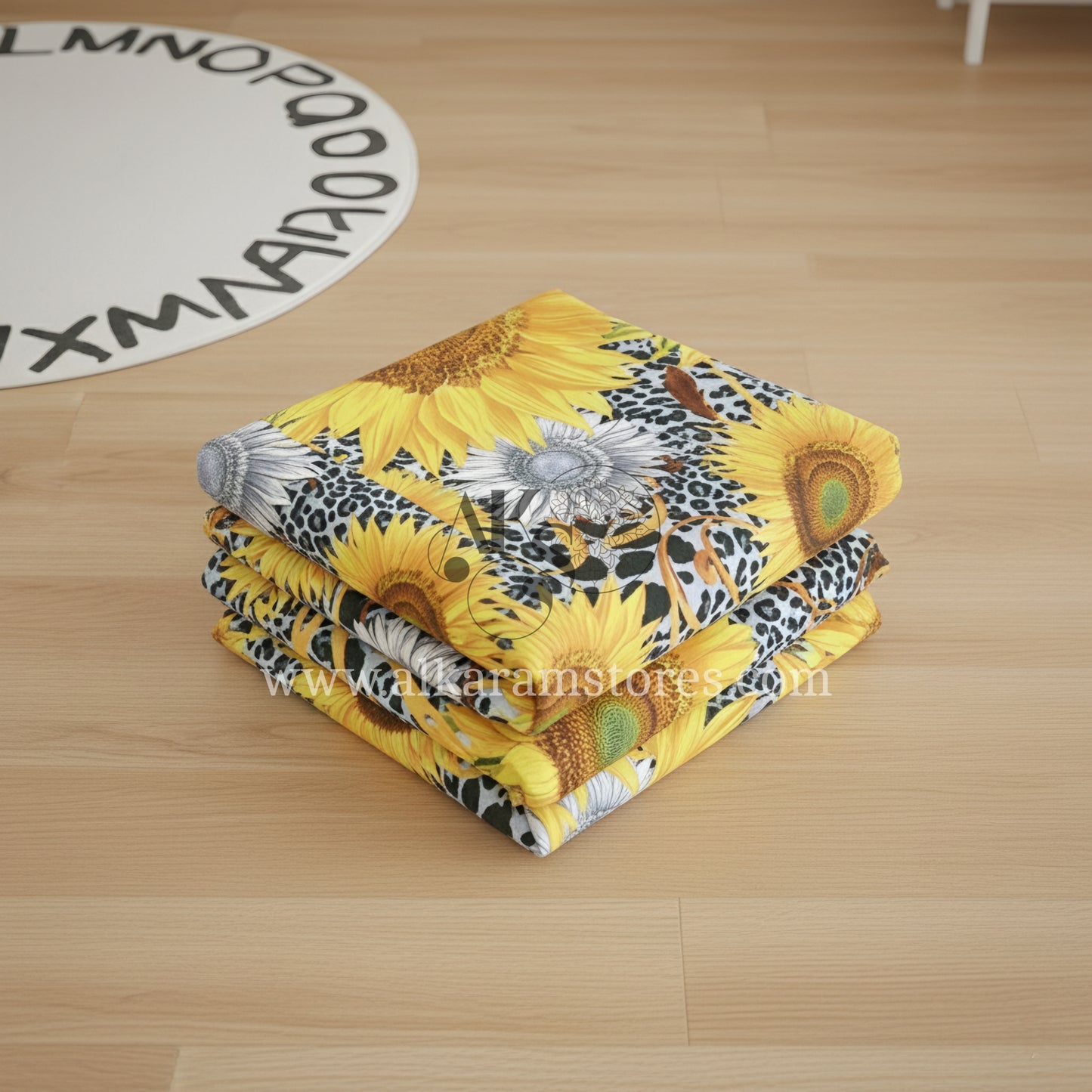 Crystal Cotton 3pc Bedsheet Sunflower