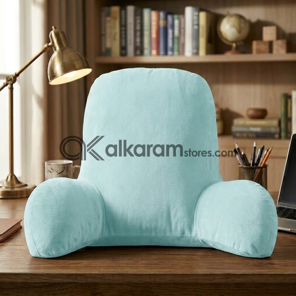 Velvet Backrest Reading Cushion