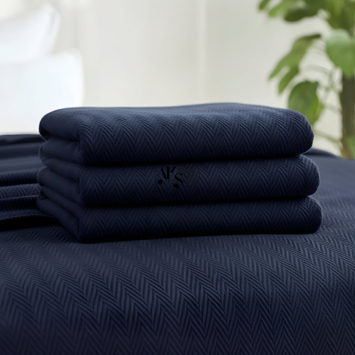 Thermal Blanket Navy Blue