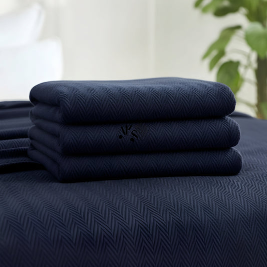 Thermal Blanket Navy Blue