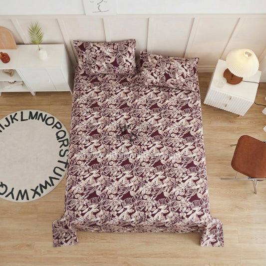 Crystal Cotton 3pc Bedsheet Mehream