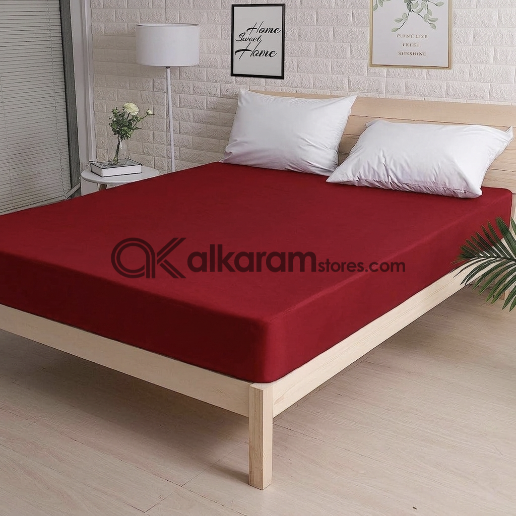Red Mattress Protector