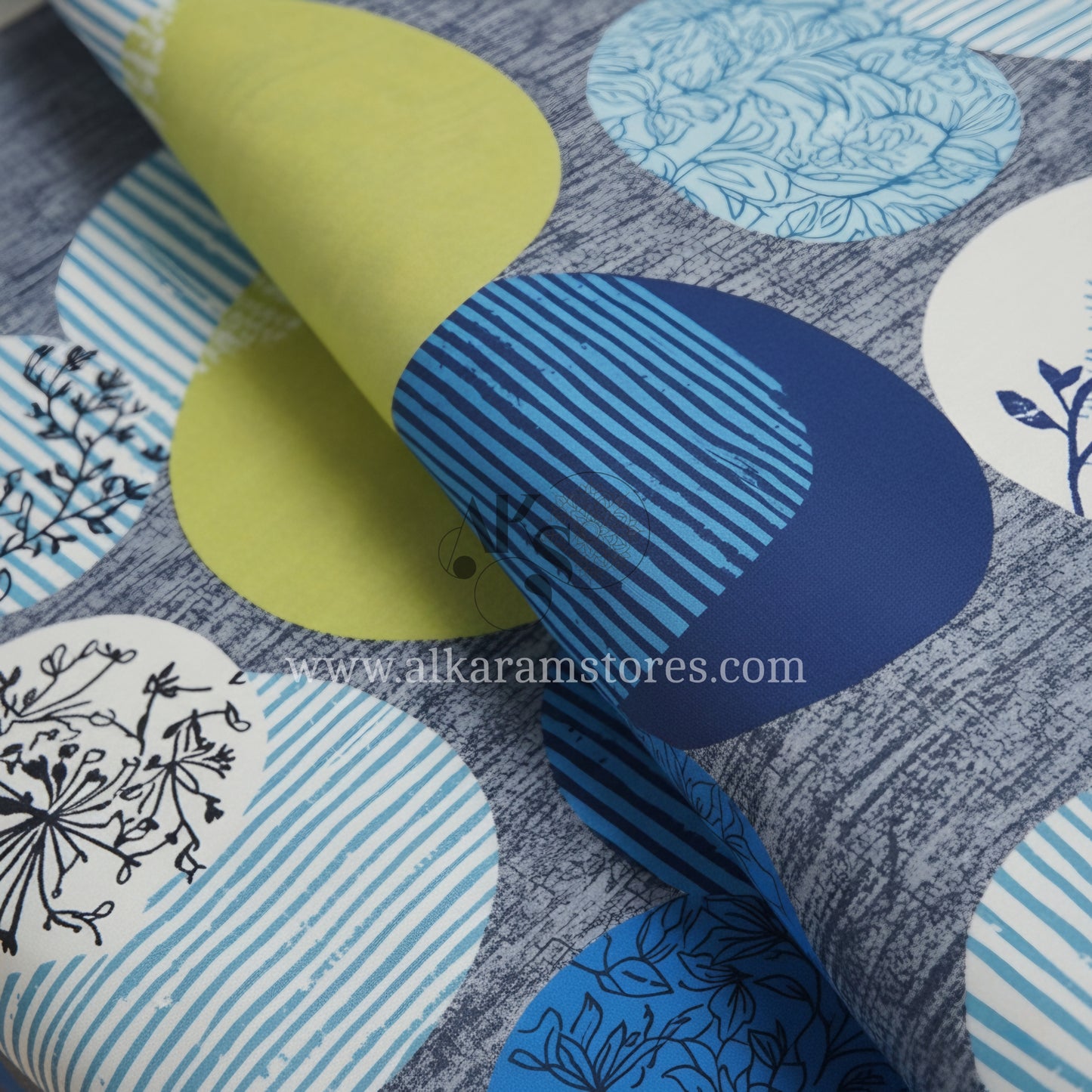 Crystal Cotton 3pc Bedsheet Blue Moon