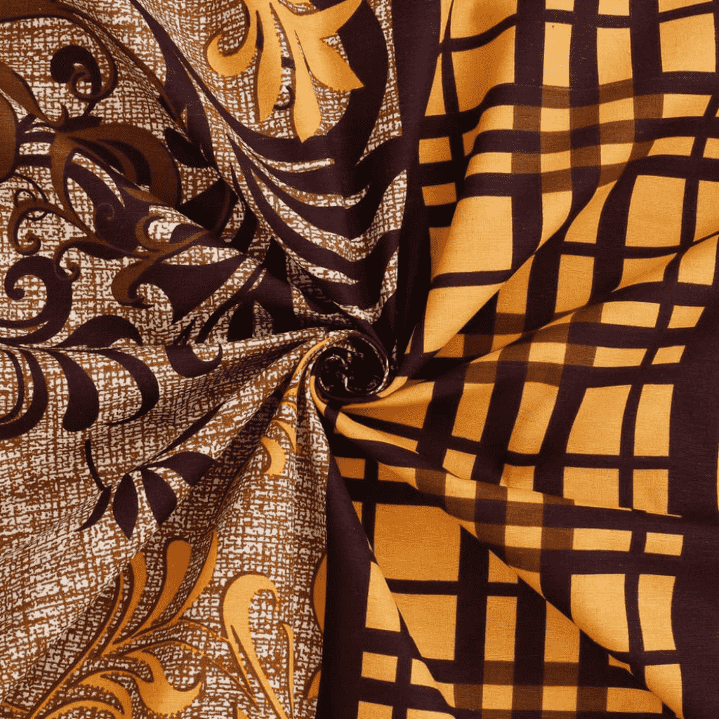 Crystal Cotton 3pc Bedsheet - Woody