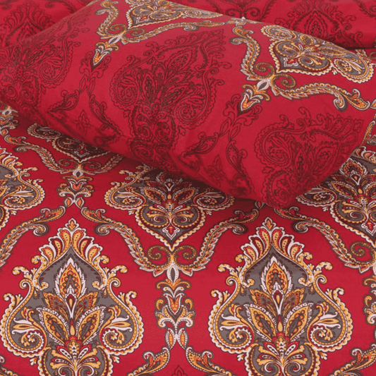 Crystal Cotton 3pc Bedsheet - Diamond