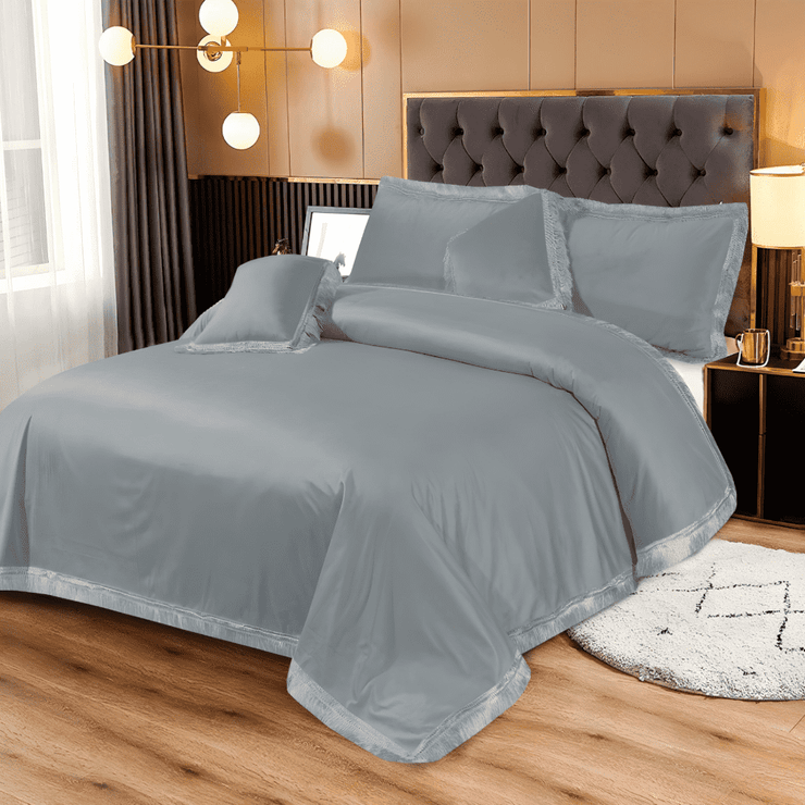 5pc Velvet Bedsheet Set