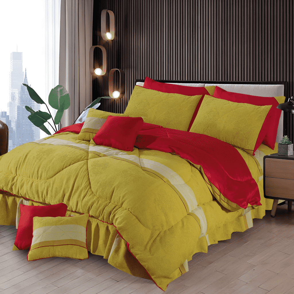 10pc Royal Twist Bridal Set - Sunflower