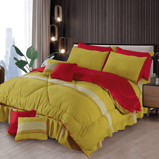 10pc Royal Twist Bridal Set - Sunflower