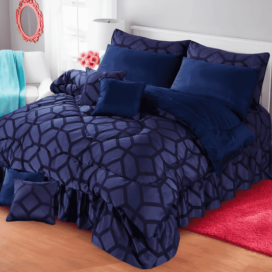 10pc Royal Twist Bridal Set - Blue Zodiac