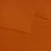 Luxury Bedspread - Rich Orange