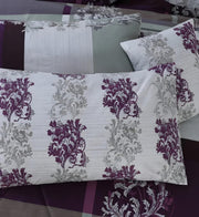 7pc CottonComforter Set - Purple Berry