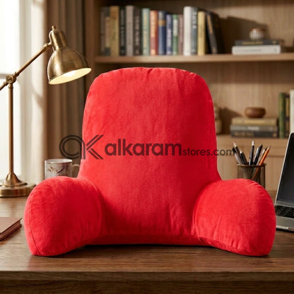 Velvet Backrest Reading Cushion