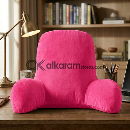 Velvet Backrest Reading Cushion