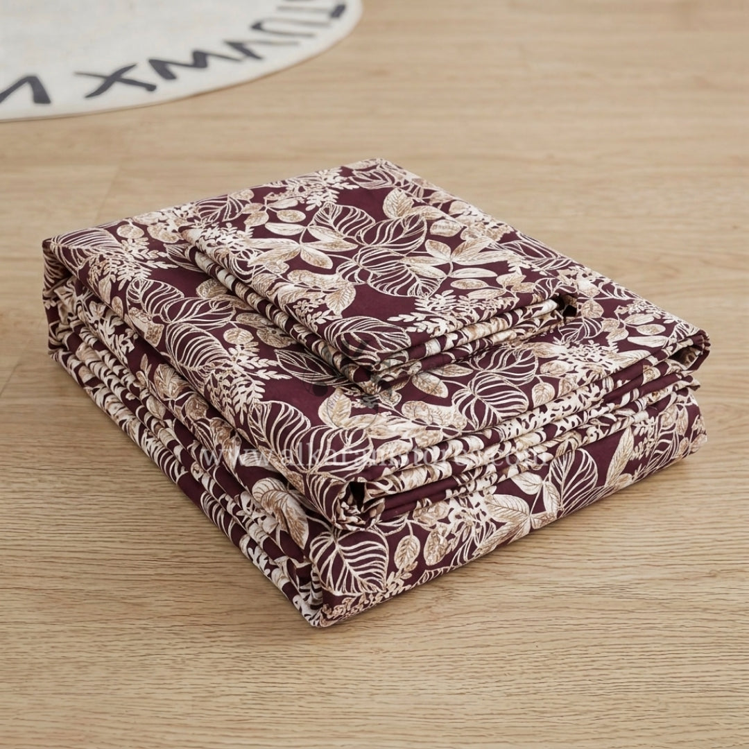 Crystal Cotton 3pc Bedsheet Mehream