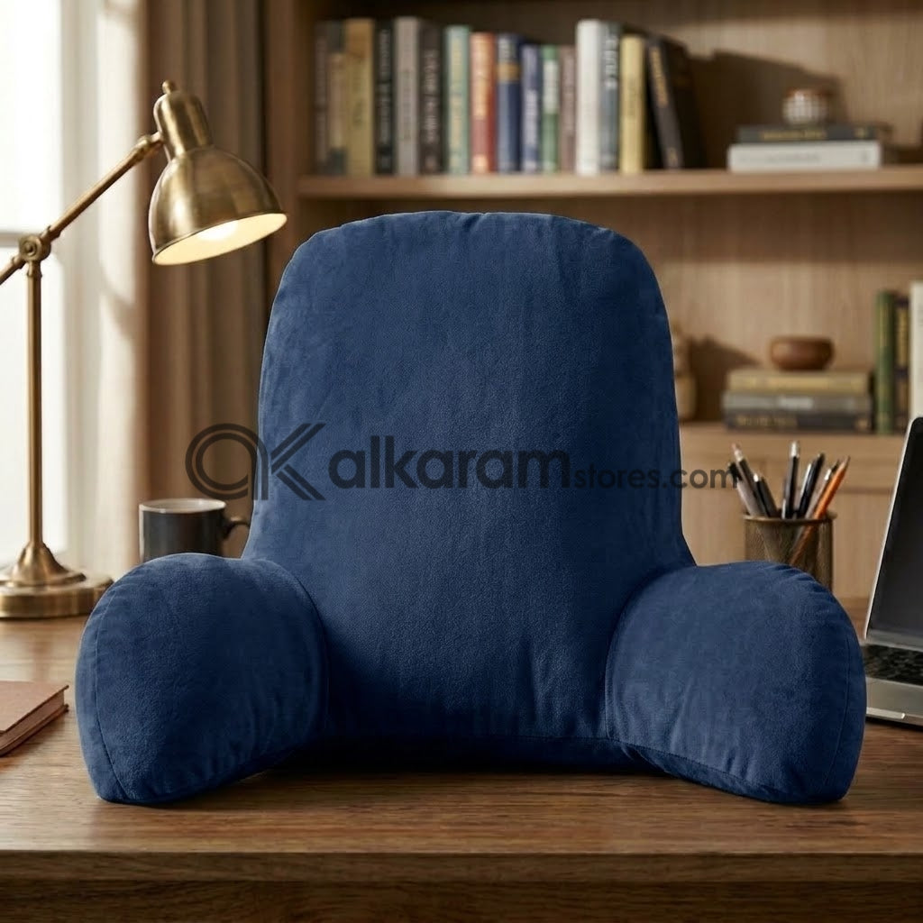 Velvet Backrest Reading Cushion