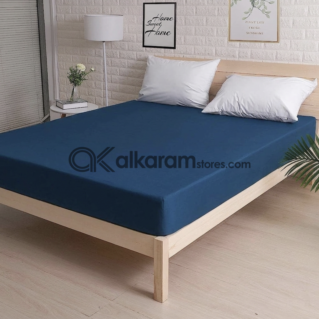 Blue Mattress Protector