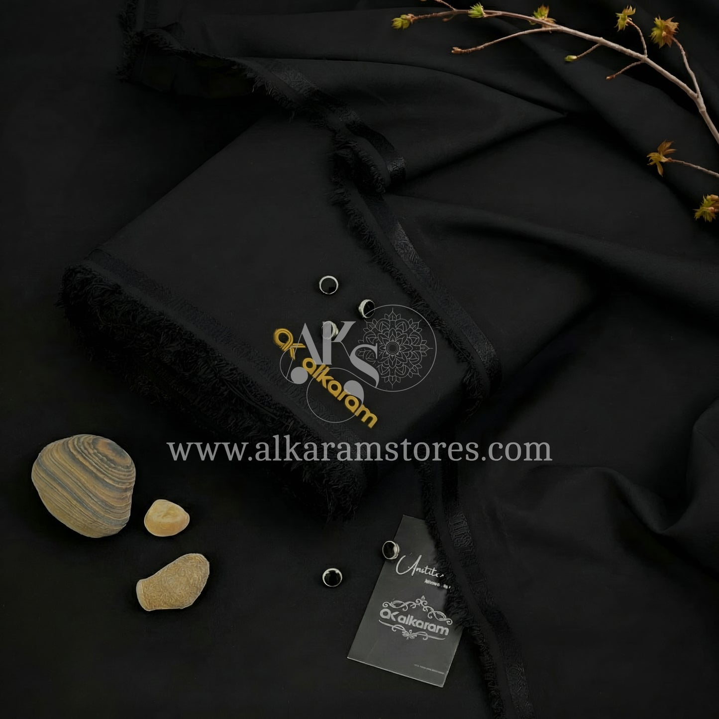 Alkaram Black Premium