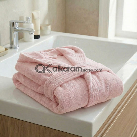 Adult Light Pink Bathrobe