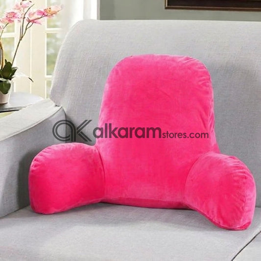 Velvet Backrest Reading Cushion