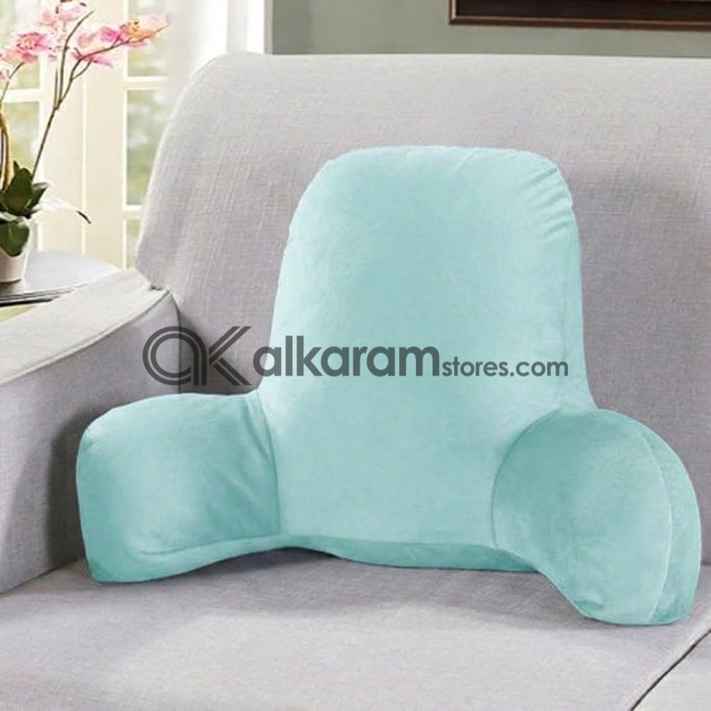 Velvet Backrest Reading Cushion