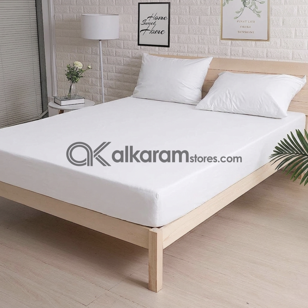 White Mattress Protector