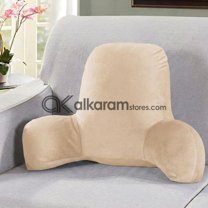 Velvet Backrest Reading Cushion