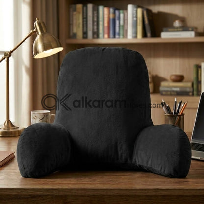 Velvet Backrest Reading Cushion