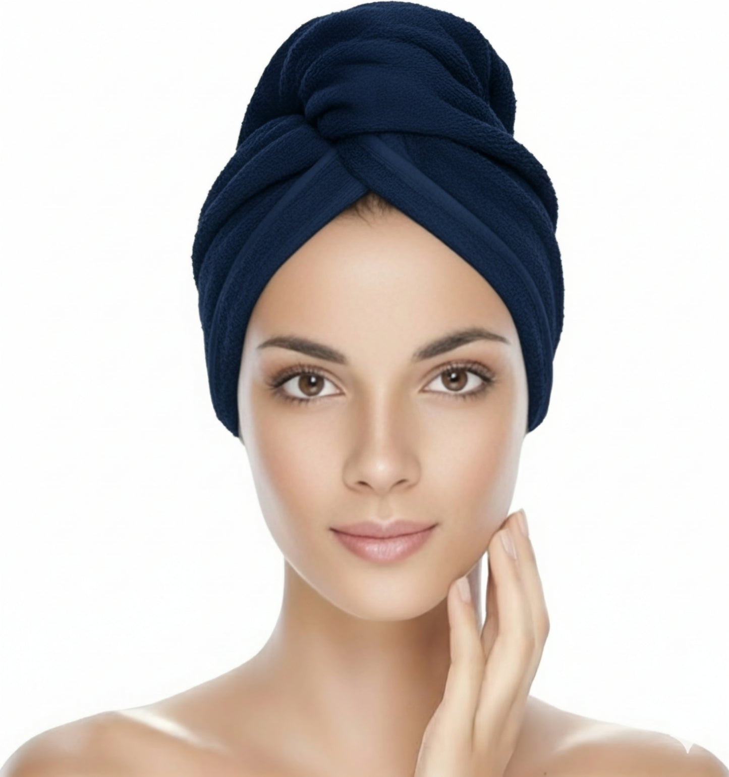 Hair Turban Blue Shade