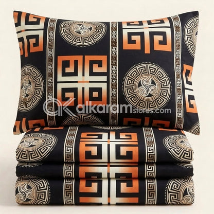 Crystal Cotton 3pc Bedsheet Sparton Sun