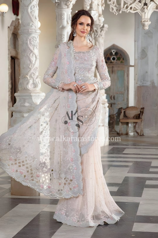 Fancy Saree Almond Pink# 109B