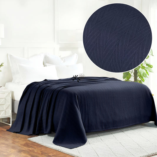 Thermal Blanket Navy Blue