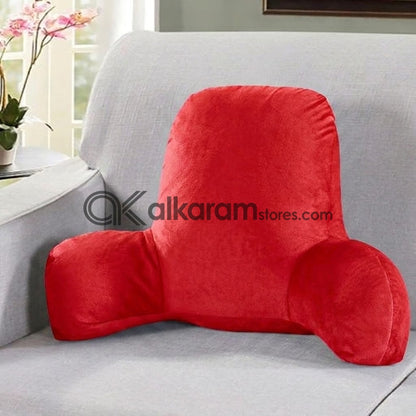 Velvet Backrest Reading Cushion