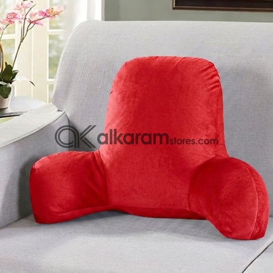 Velvet Backrest Reading Cushion