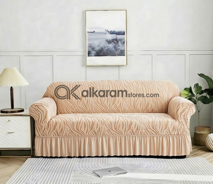 Zebra Skin Sofa Cover
