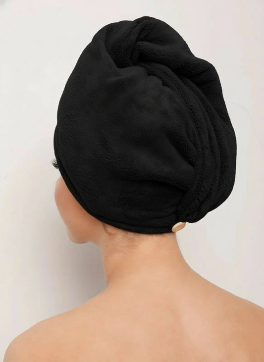 Hair Turban Black Shade