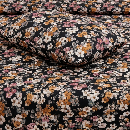 Pure Cotton 3pc Bedsheet Marigold Dusk