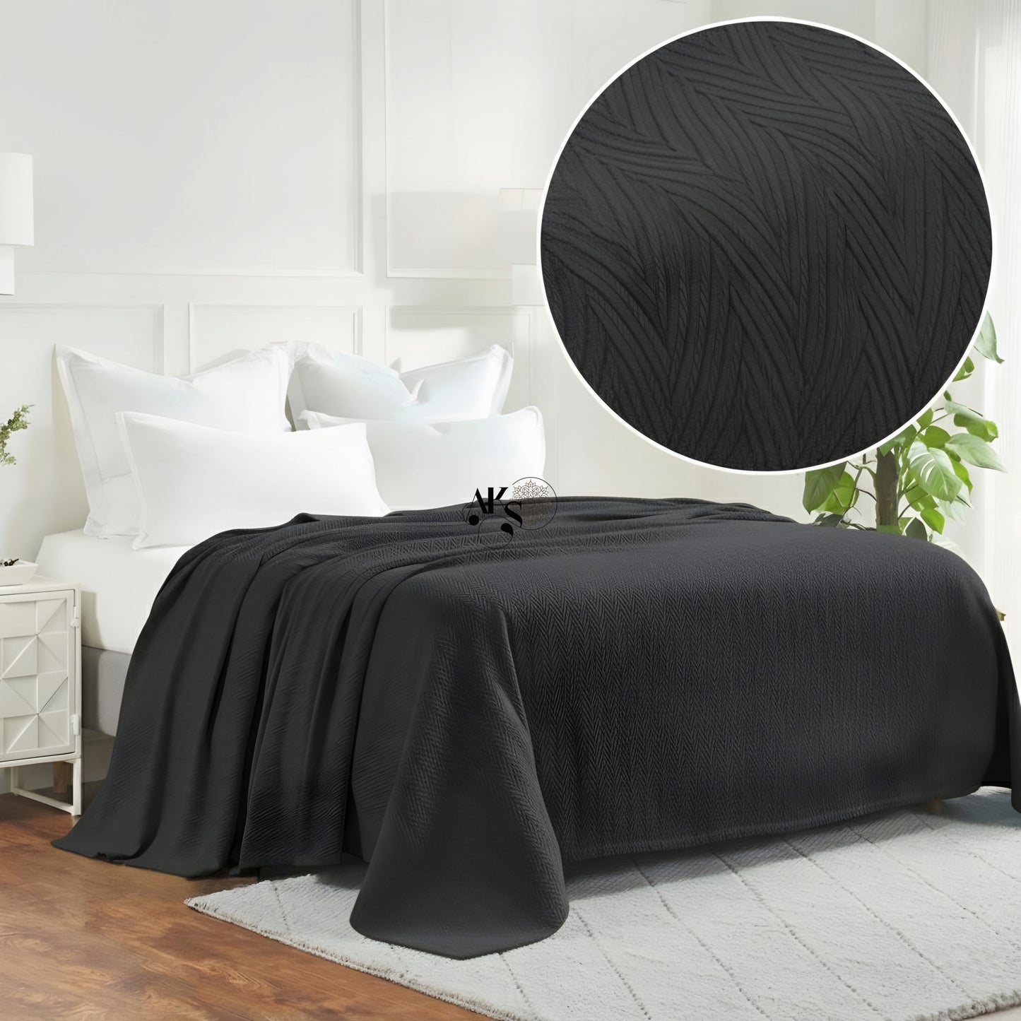 Thermal Blanket Deep Black