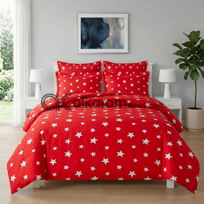 6 PC's Pure Cotton Comforter Set Nova Starfall