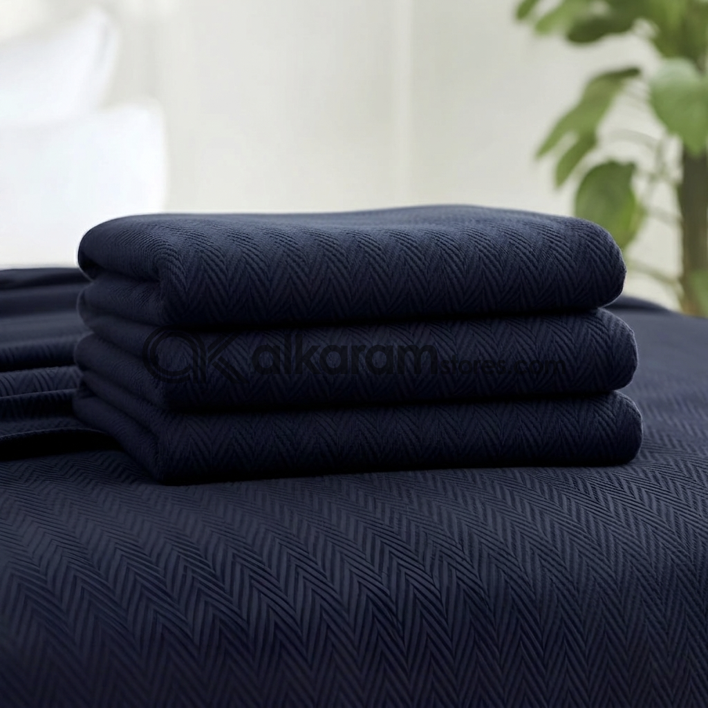 Thermal Blanket Navy Blue