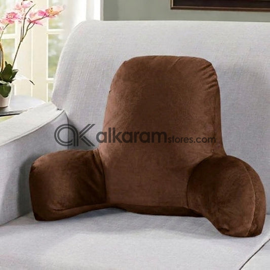 Velvet Backrest Reading Cushion
