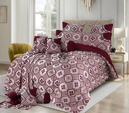 14pc Tiled Diamond Bridal Set