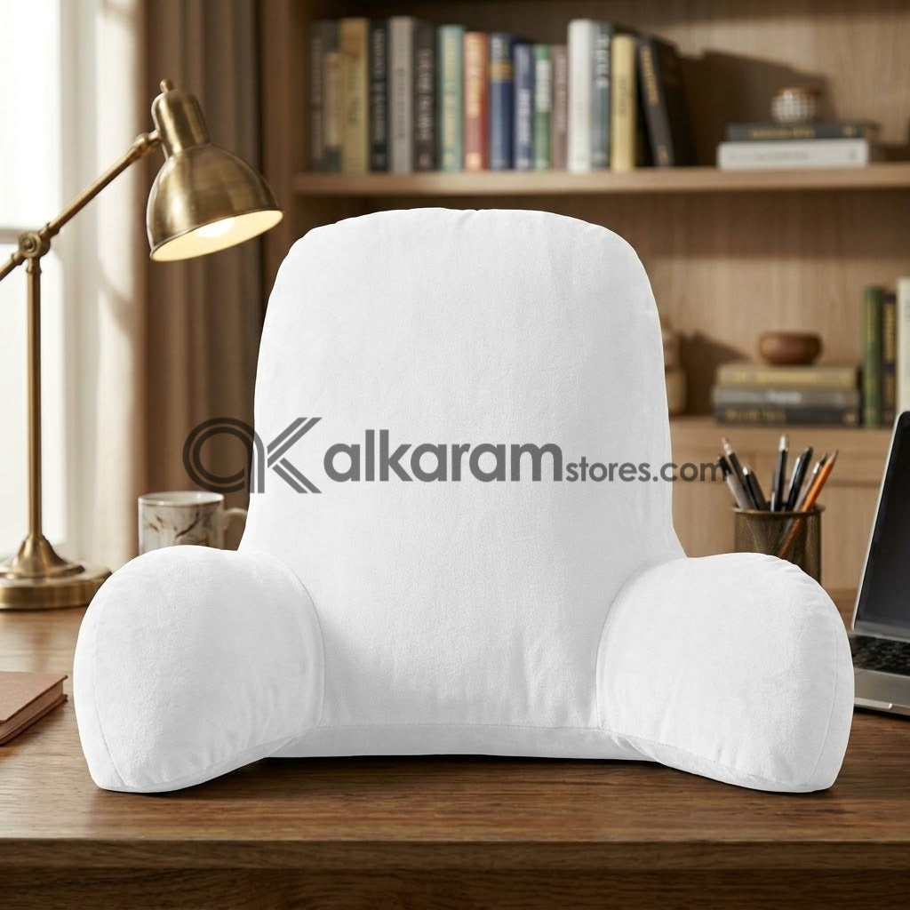 Velvet Backrest Reading Cushion