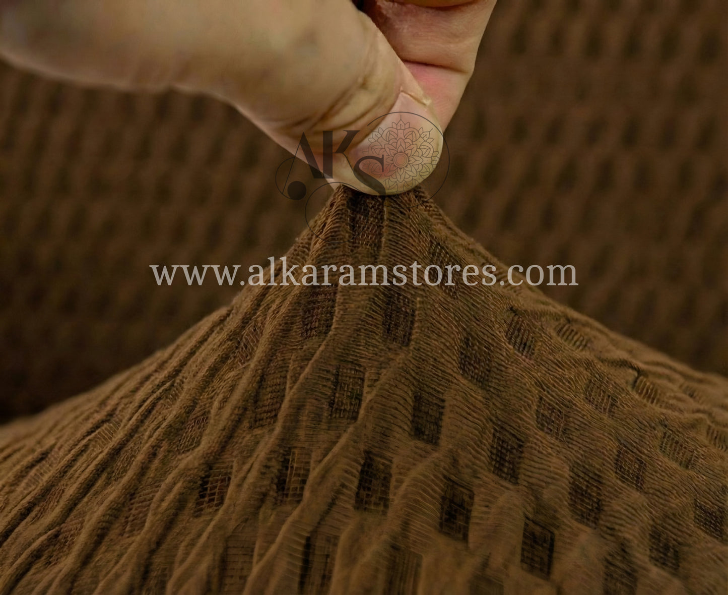 Turkish Dark Brown Sofa Cover