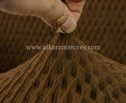 Turkish Dark Brown Sofa Cover