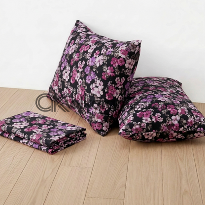 Pure Cotton 3pc Bedsheet Fiesta Bloom