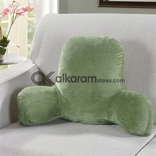 Velvet Backrest Reading Cushion