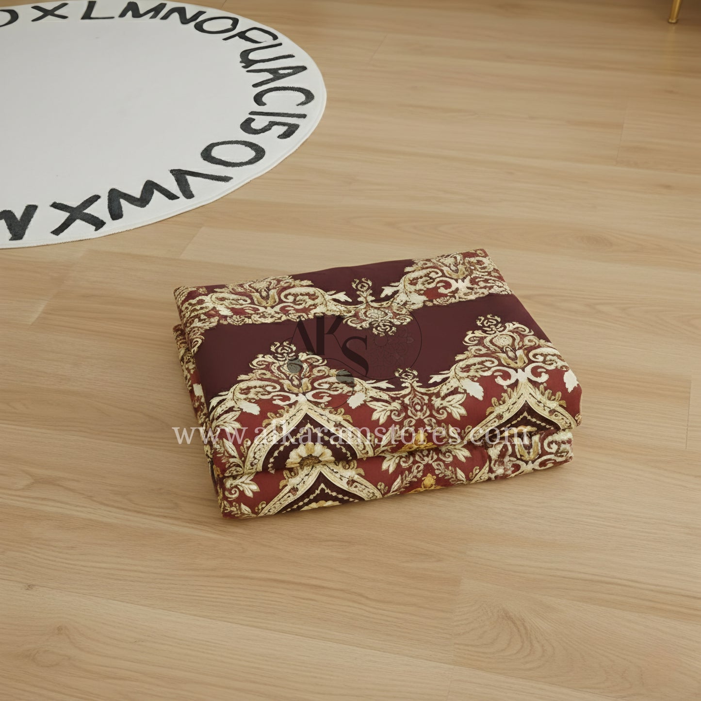 Crystal Cotton 3pc Bedsheet Brown Tapestry