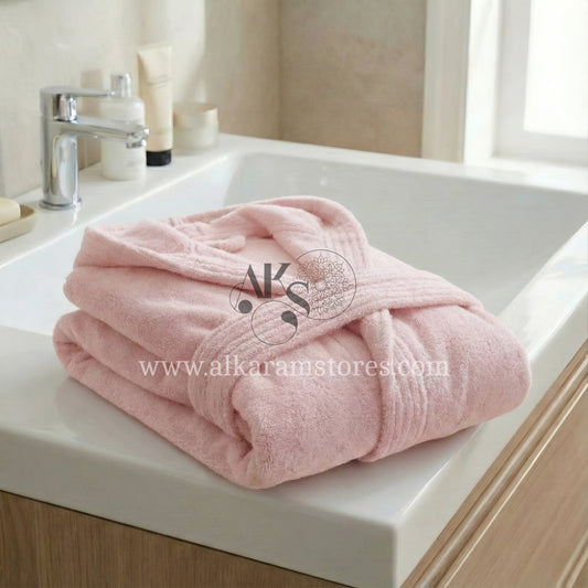Adult Light Pink Bathrobe