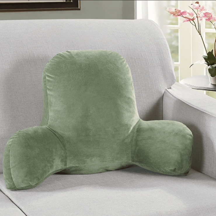 Velvet Backrest Reading Cushion