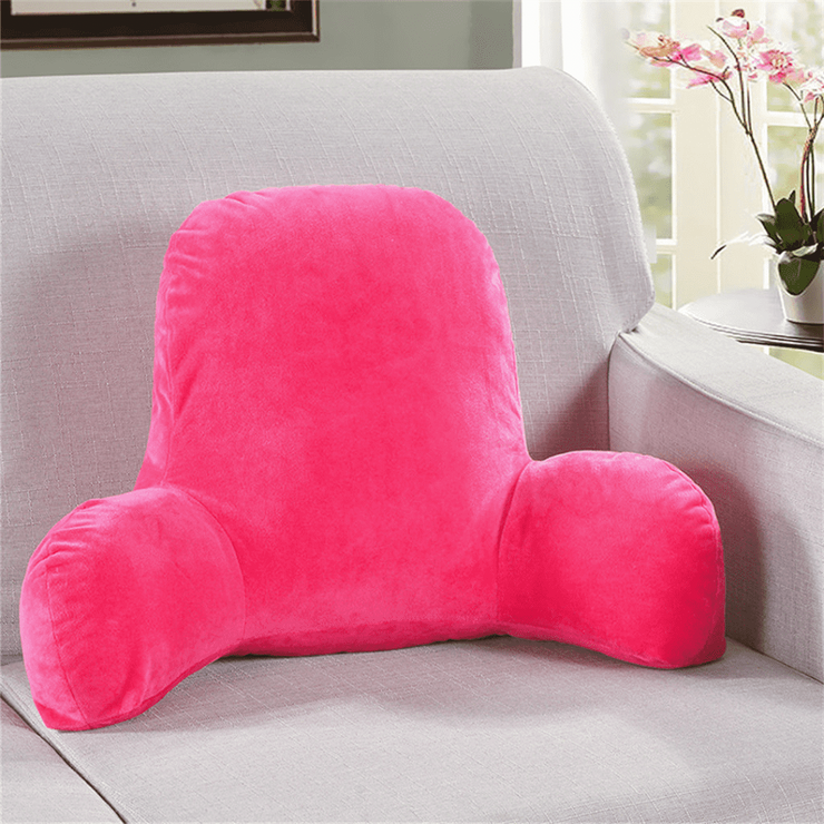 Velvet Backrest Reading Cushion